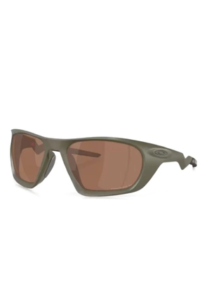 Oakley logo-print sunglasses - Neutrals