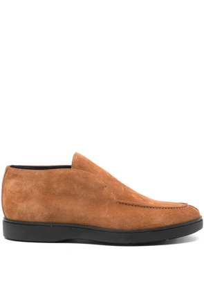 Ortigni suede loafers - Brown