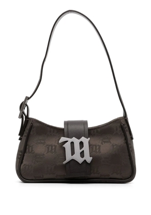 MISBHV monogram-detail shoulder bag - Brown