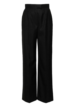Alexander McQueen pinstripe tailored wool trousers - Blue