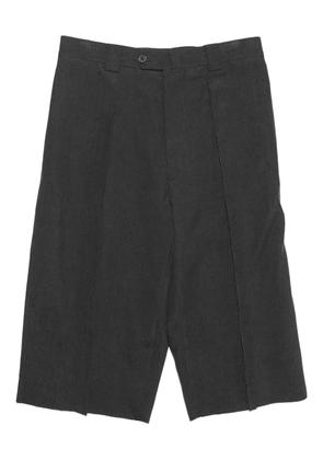 Enfants Riches Déprimés Boiler Room linen shorts - Black