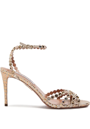 Aquazzura 85mm Tequila sandals - Neutrals