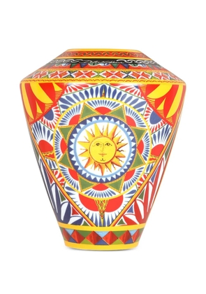 Dolce & Gabbana small sun amphora vase - Yellow
