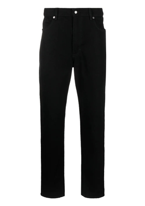 Eckhaus Latta mid-rise straight-leg jeans - Black