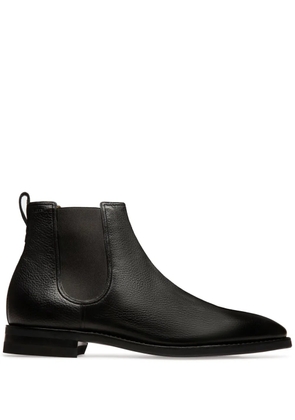 Bally Scavone grained-leather ankle boots - Black