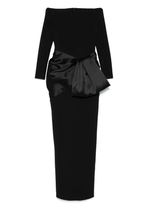 Solace London Kori gown - Black