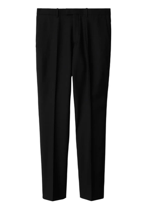 Burberry wool tailored trousers - Black