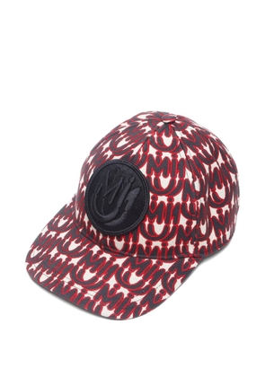 Miu Miu Pre-Owned 2019 eMIUticons patch cap - Red