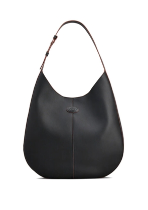 Tod's medium Di leather shoulder bag - Black