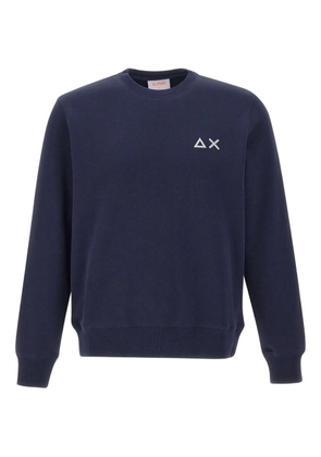 Sun68 embroidered-logo sweatshirt - Blue
