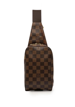 Louis Vuitton Pre-Owned 2004 Damier Ebene Geronimos crossbody bag - Brown
