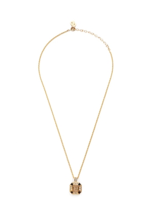 Christian Dior Pre-Owned 1990-2000s logo-pendant necklace - Gold
