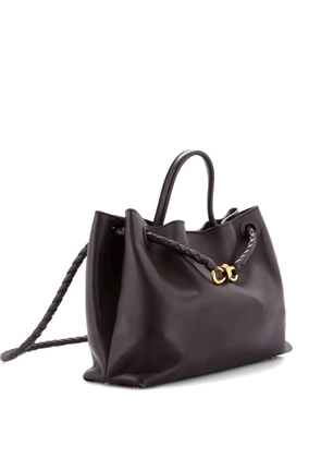 Bottega Veneta Pre-Owned Andiamo Top Handle Bag Leather Medium satchel - Brown