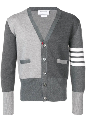 Thom Browne Fun-Mix merino cardigan - Grey