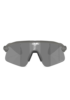 Oakley polished geometric sunglasses - Grey
