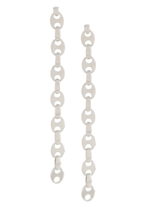 Rabanne chain link earrings - Silver
