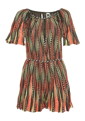 Missoni Pre-Owned knitted mini dress - Orange