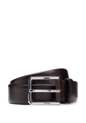 BOSS leather belt - Brown