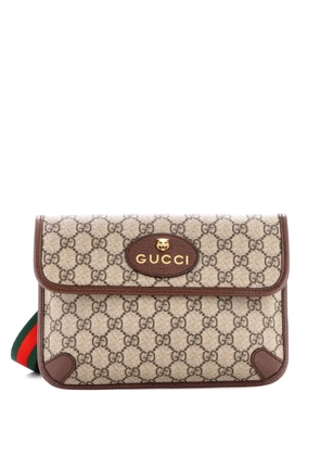 Gucci Pre-Owned Neo Vintage Flap GG Coated Canvas belt bag - Brown