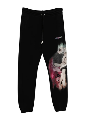 Off-White graphic printed track pants - Black