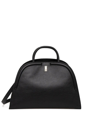 BOSS medium Ariell logo-plaque tote bag - Black