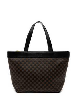 Celine Pre-Owned 1996 Macadam Coated Canvas handbag - Black