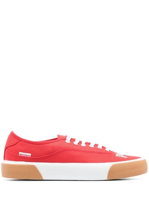 Palm Angels logo-print lace-up sneakers - Red