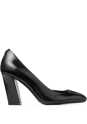 Jimmy Choo 85mm Farren leather pumps - Black
