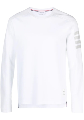 Thom Browne 4-Bar long-sleeve T-shirt - White