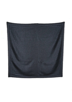 Karl Lagerfeld K/Monogram jacquard scarf - Blue