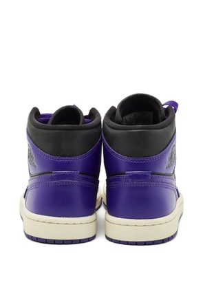 Jordan 1 Mid leather sneakers - Purple