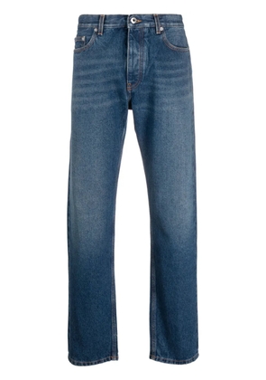 Off-White stonewashed straight-leg jeans - Blue