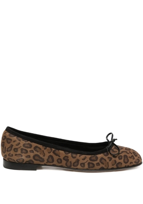 Manolo Blahnik Veralli ballet flats - Brown