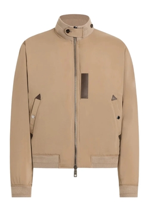 Dolce & Gabbana padded bomber jacket - Neutrals