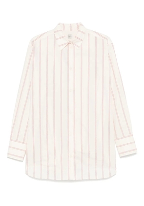 TOTEME striped shirt - Neutrals
