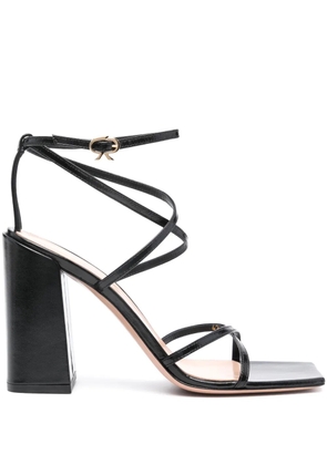 Gianvito Rossi leather 105mm sandals - Black