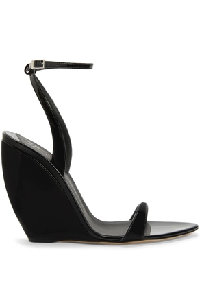 Giuseppe Zanotti Ginnyfer 105mm wedge sandals - Black