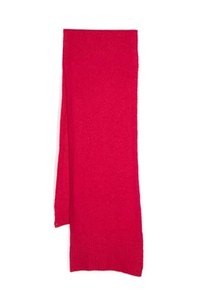 Eileen Fisher ribbed-edge cashmere-blend scarf - Pink