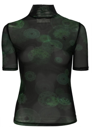 Coperni Cymatics mesh T-shirt - Black