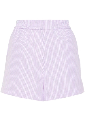 MODES GARMENTS striped cotton shorts - Pink