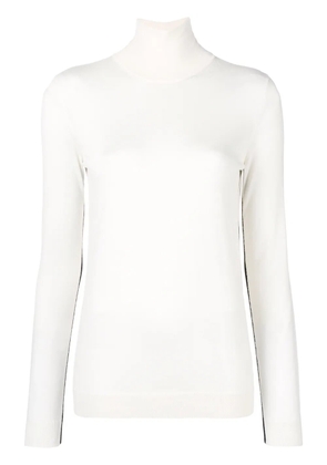 Lanvin turtle-neck fitted sweater - Neutrals