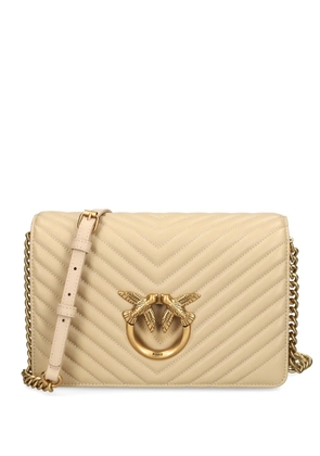 PINKO Classic Love Click cross body bag - Neutrals