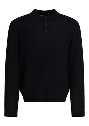 Vince buttoned polo shirt - Black