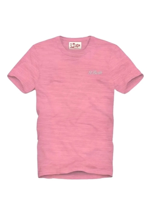 MC2 Saint Barth embroidered-detail T-shirt - Pink