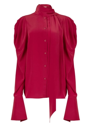 Nina Ricci pussy-bow shirt - Pink