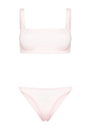 PARAMIDONNA Emily smock-design bikini set - Pink