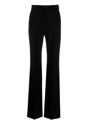Balenciaga pinstripe straight-leg trousers - Black