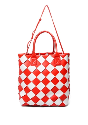 Bottega Veneta Pre-Owned Intrecciato Cabat tote bag - Red