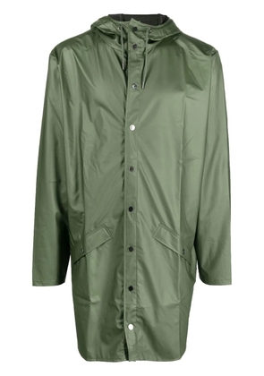 Rains drawstring hood raincoat - Green