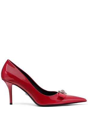 Versace 85mm Gianni Ribbon pumps - Red